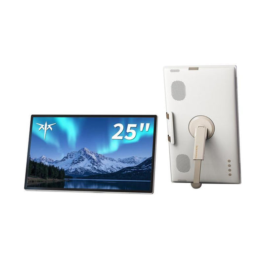 25" 1080P Portable Touchscreen Monitor & TV – MegPad A25Q5 with Protective Case