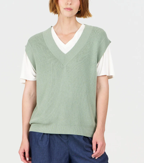 Organic Linen Cotton Vest